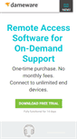 Mobile Screenshot of dameware.com